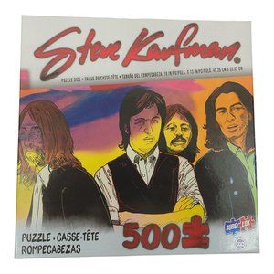 Steve Kaufman With The Band 500 Piece Jigsaw Puzzle The Beatles Sure Lox NEW